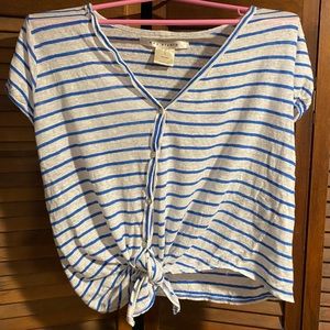Max studio striped shirt